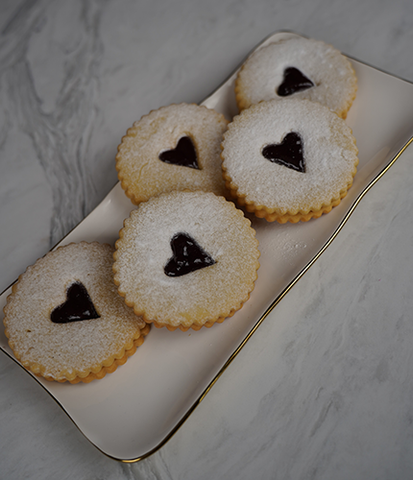 CE-000B Raspberry Linzer cookie CE-000B Raspberry Linzer cookie