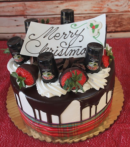 CH-010  Display Baileys with Christmas Decor CH-010  Display Baileys with Christmas Decor