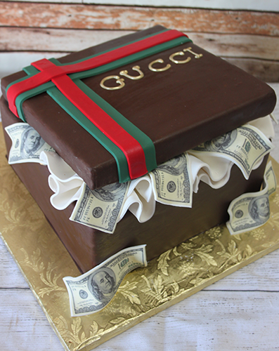 GUCCI Box Cake