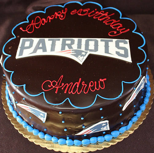 Merchandise Your Bakery with New England Patriots