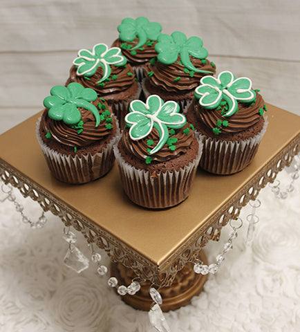 STP-008 St. Patrick's Day Chocolate cupcake with chocolate Baileys filling STP-008 St. Patrick's Day Chocolate cupcake with chocolate Baileys filling