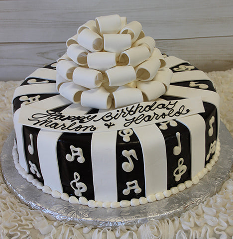 BD-063 Ganache/Bow/Music notes BD-063 Ganache/Bow/Music notes