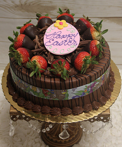 EA-003 Display Chocolate cake with Chocolate mousse filling.