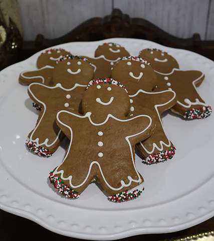 AP-084 Gingerbread men cookies