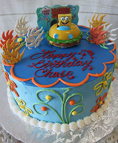 Sponge Bob and Patrick Cake | Birthday cake | Customised cake