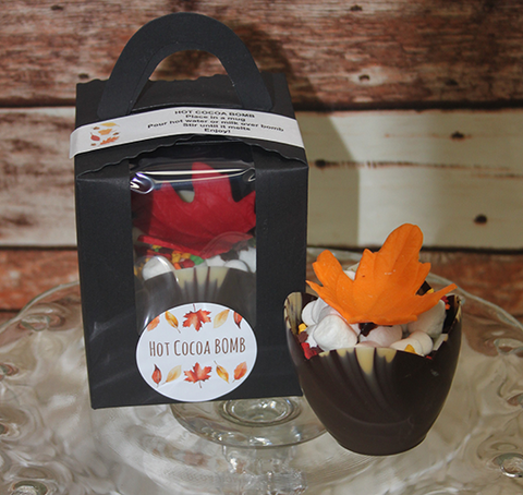 THX-043 Individual boxed Hot Cocoa Tulip Bomb