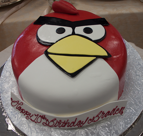 Angry Bird Cake - CakeCentral.com