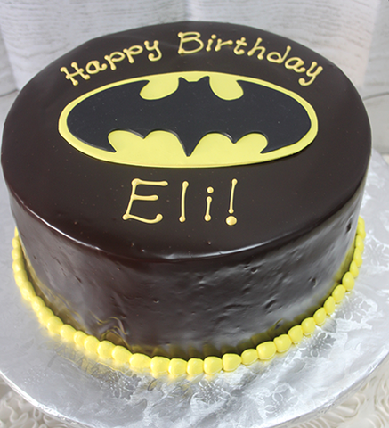 Cool Homemade Batman Cake with Wilton Batman Pan