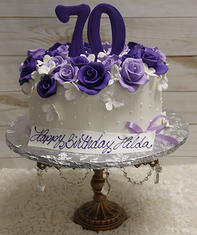 BD-060H Shades of Purple Flowers