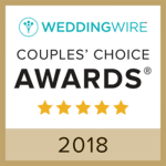WeddingWire Couples’ Choice Awards 2018 badge