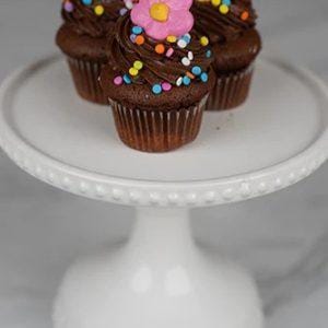 MINI chocolate cupcakes with white mouse filling