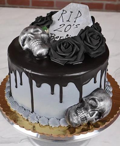 Skull Celebration Cake