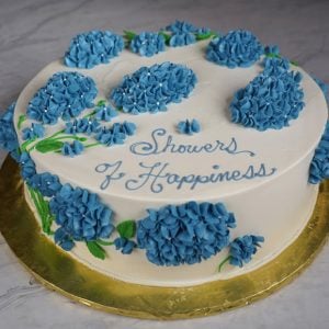 BR-035 hydrangea blue bridal shower