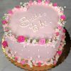 BR-045 pink bride to be roses