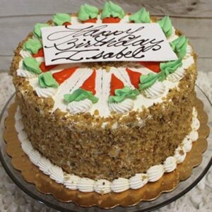 Classic Carrot Walnut Cake