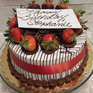 Full Ring Dipped Strawberries