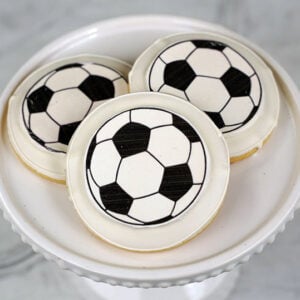Soccer Ball Cookie