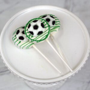 Soccer Ball Dipped Oreos